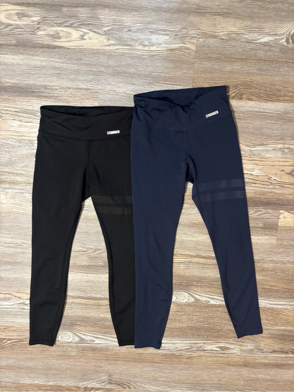 STRONGER Two Pair Signature Pocket Leggings High Waist - S